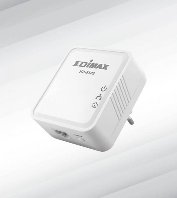 500Mbps Ethernet Homeplug Adaptor (Single Unit)