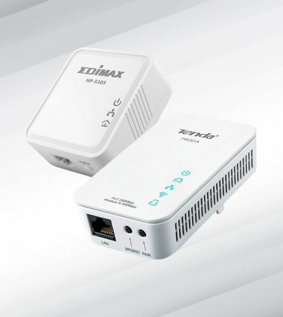 200Mbps Wireless Homeplugs (Home WiFi Hotspot Twin Set)