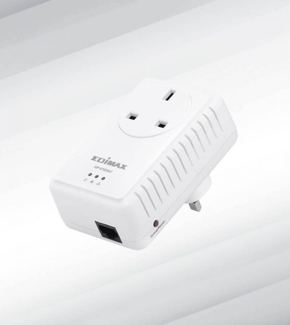 500Mbps Plug Through Homeplug (Single Unit)