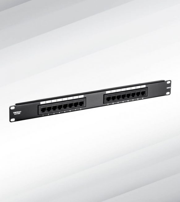CAT6e 16 Port Patch Panel