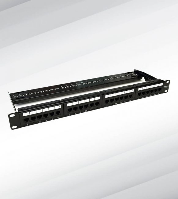 CAT6e 24 Port Patch Panel