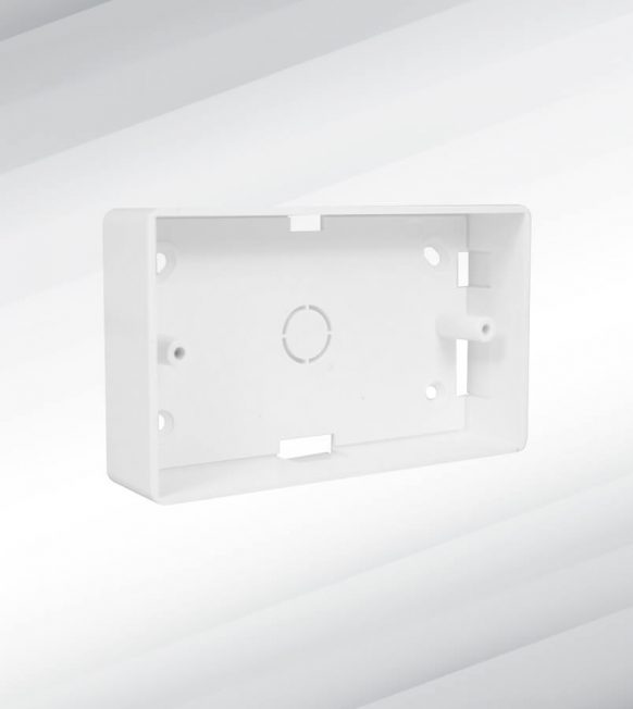 Double RJ45 Back Plate