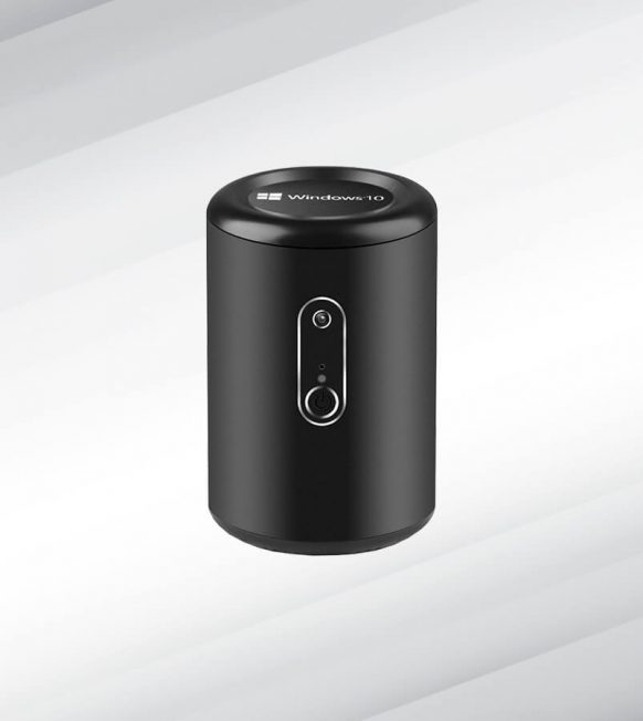 Intel Mini PC Windows 10, Quad Core CPU, Wi-Fi, 2MP Camera, Bluetooth 4.0 (Black)