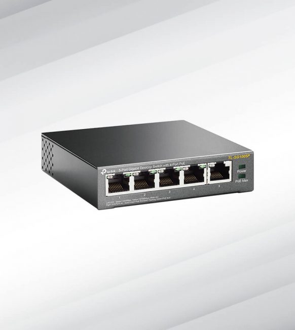 TP-Link™ 5 Port Network PoE Switch (10/100/1000Mbps)