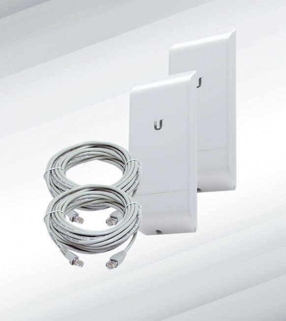 Ubiquiti™ M5 150Mbps Outdoor Wireless Bridge Kit (5GHz, Up to 2Km)